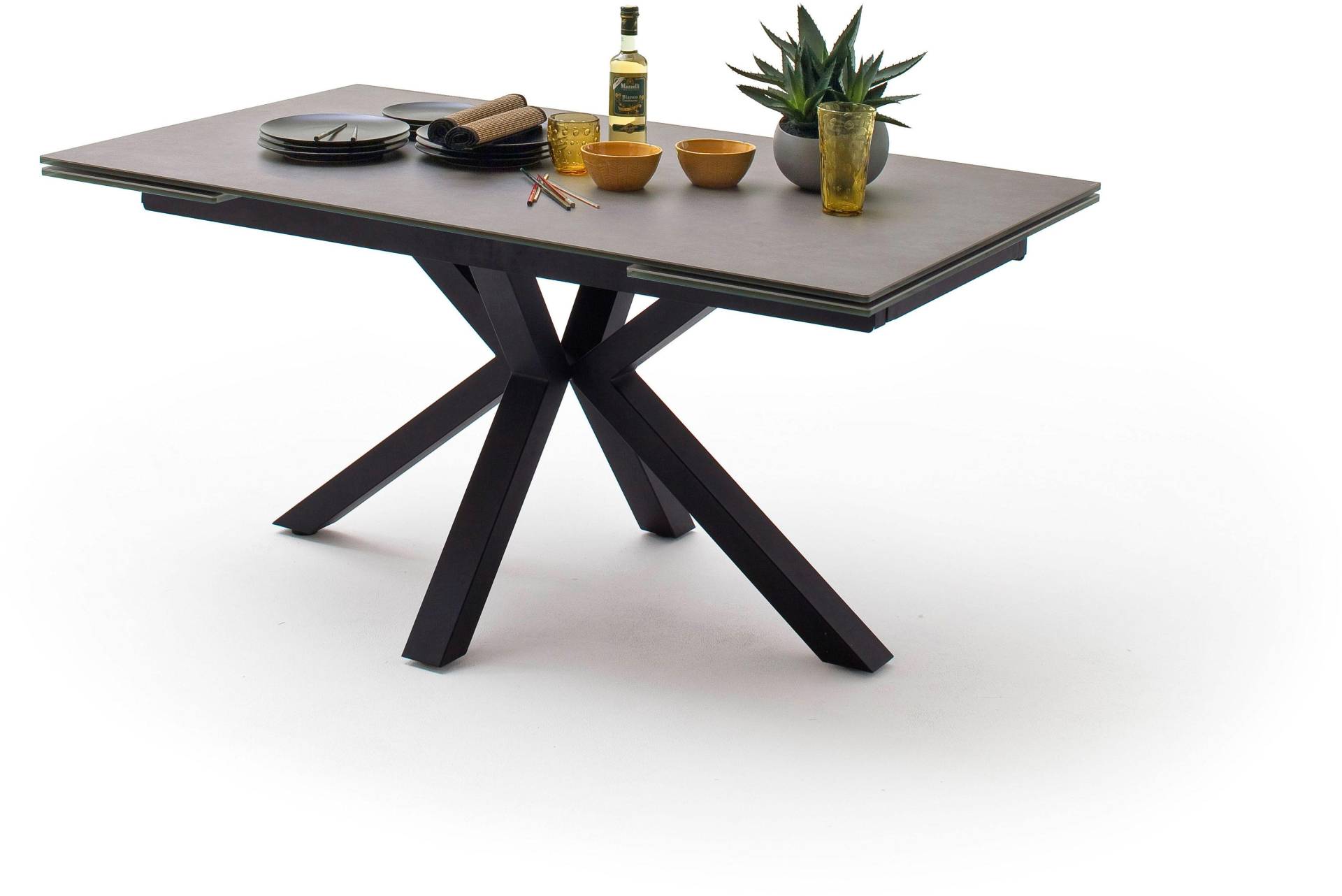 MCA furniture Esstisch »Nagano«, Esstisch Glas-Keramik mit Stirnauszug MCA furniture Esstisch »Nagano«, Esstisch Glas-Keramik mit Stirnauszug von MCA furniture
