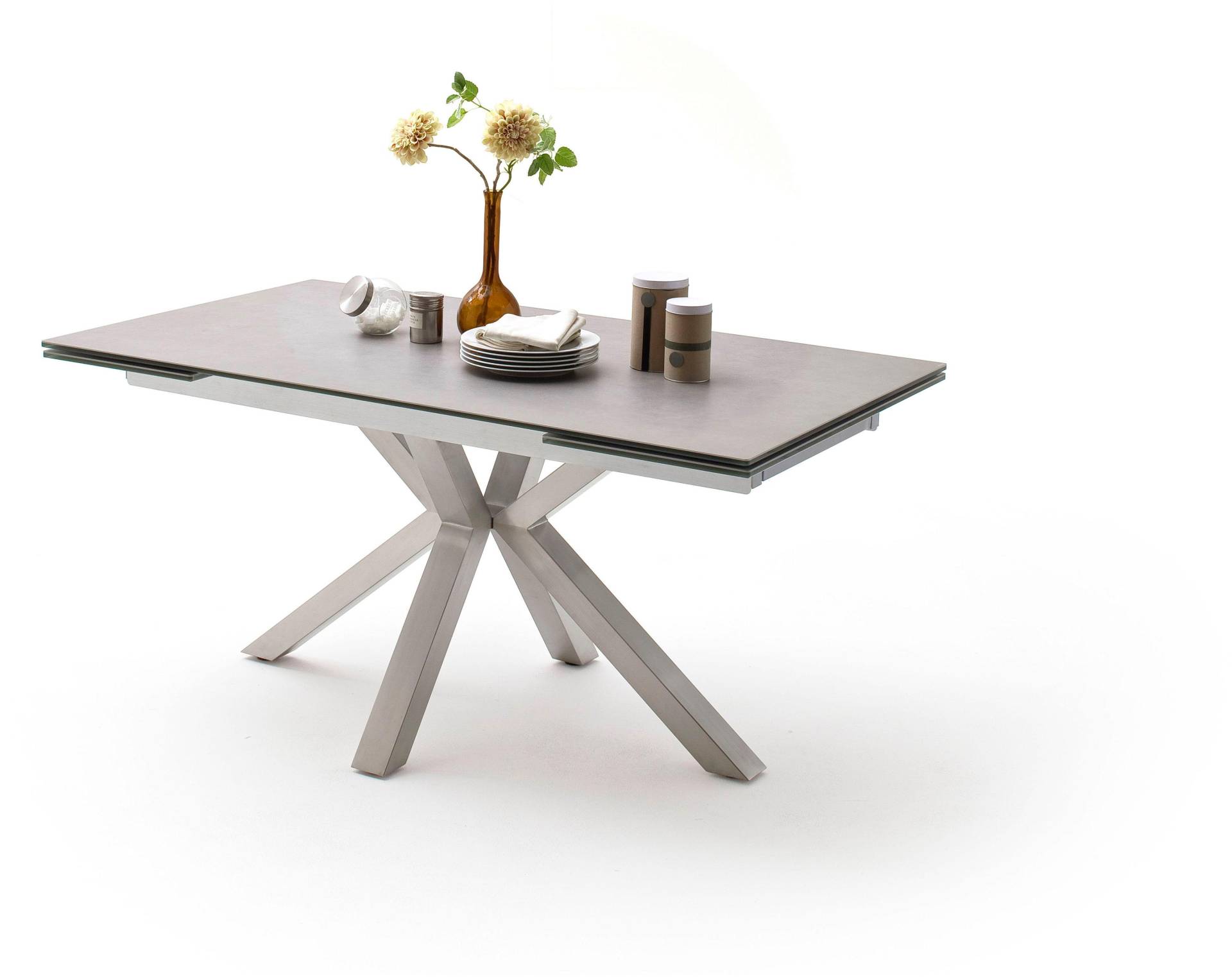 MCA furniture Esstisch »Nagano«, Esstisch Glas-Keramik mit Stirnauszug MCA furniture Esstisch »Nagano«, Esstisch Glas-Keramik mit Stirnauszug von MCA furniture