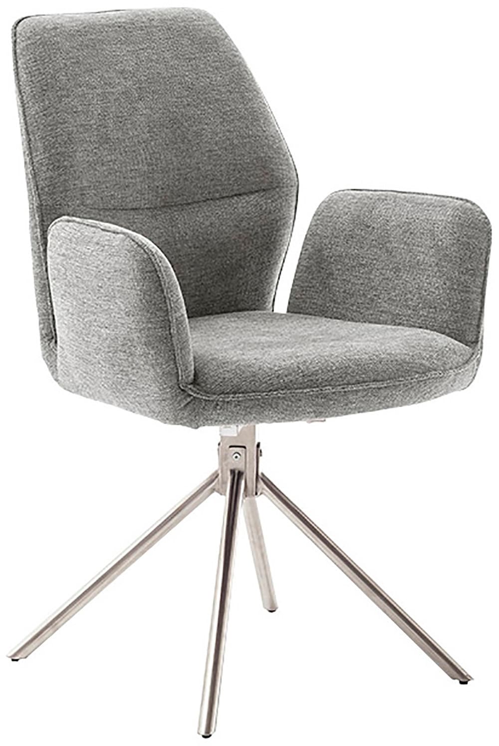 MCA furniture Esszimmerstuhl »GREYTON«, Chenille, (2er-Set), drehbar 180°, Belastbarkeit 120 kg, Sitzhöhe ca. 50 cm MCA furniture Esszimmerstuhl »GREYTON«, Chenille, (2er-Set), drehbar 180°, Belastbarkeit 120 kg, Sitzhöhe ca. 50 cm von MCA furniture