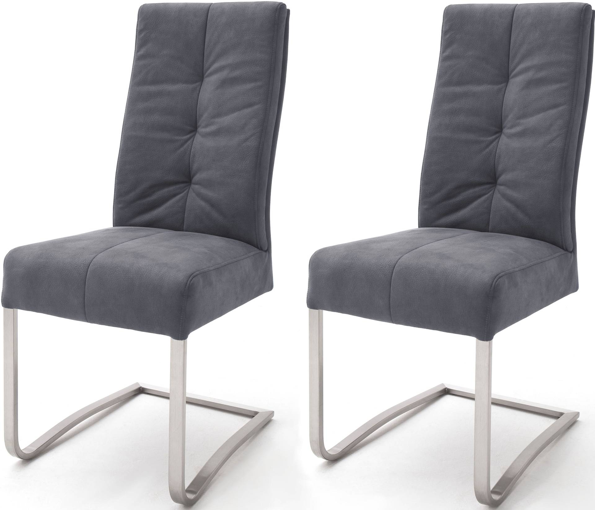 MCA furniture Esszimmerstuhl »Salva Schwingstuhl 1«, (Set), 2 St., Microfaser, mit Tonnentaschenfederkern, belastbar bis max. 120 kg MCA furniture Esszimmerstuhl »Salva Schwingstuhl 1«, (Set), 2 St., Microfaser, mit Tonnentaschenfederkern, belastbar bis max. 120 kg von MCA furniture