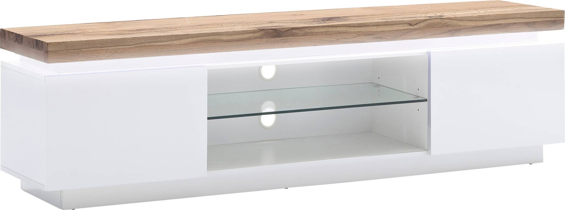 MCA furniture Lowboard »Romina«, mit LED Beleuchtung weiss dimmbar, inkl. Fernbedienung von MCA furniture