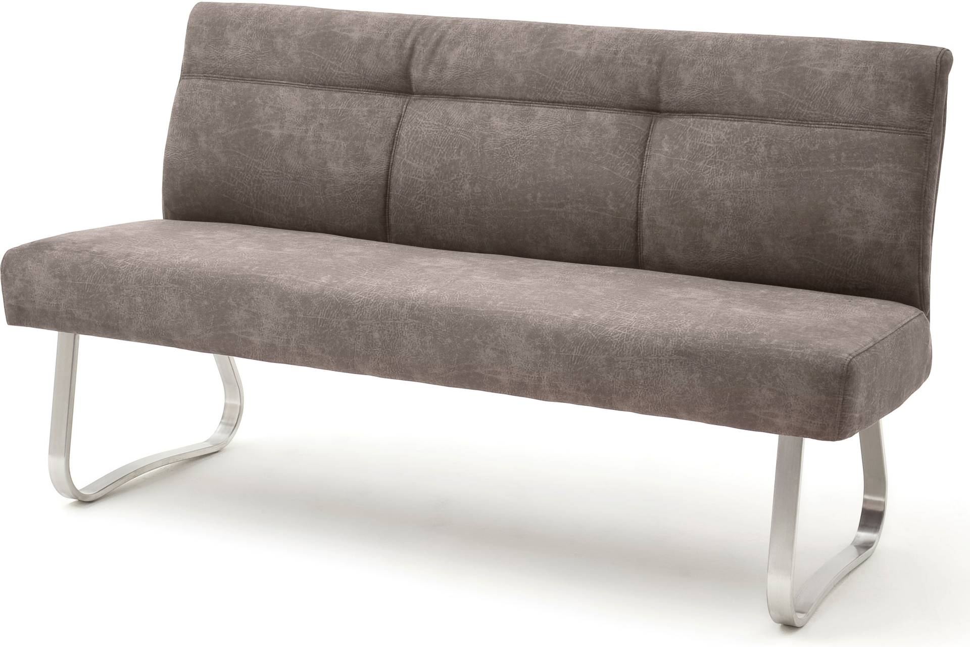 MCA furniture Polsterbank »Talena«, mit einem Edelstahl Gestell, in zwei Farbvarianten und zwei Breite MCA furniture Polsterbank »Talena«, mit einem Edelstahl Gestell, in zwei Farbvarianten und zwei Breite von MCA furniture
