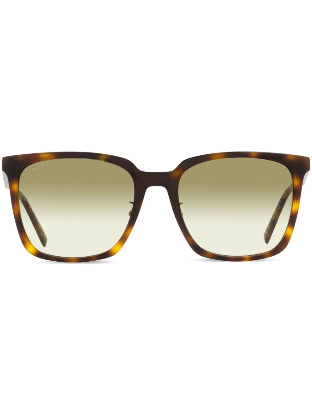 MCM 714SA rectangle-frame tortoiseshell-effect sunglasses - Brown von MCM