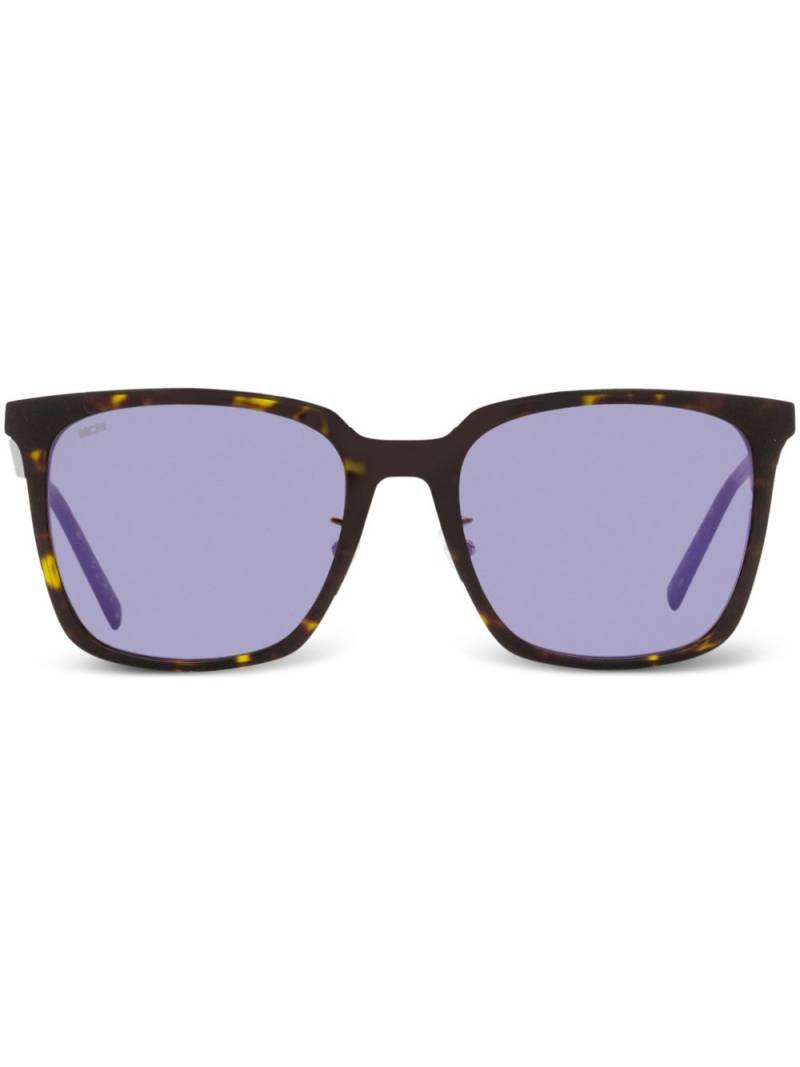 MCM 714SA rectangle-frame tortoiseshell-effect sunglasses - Brown von MCM