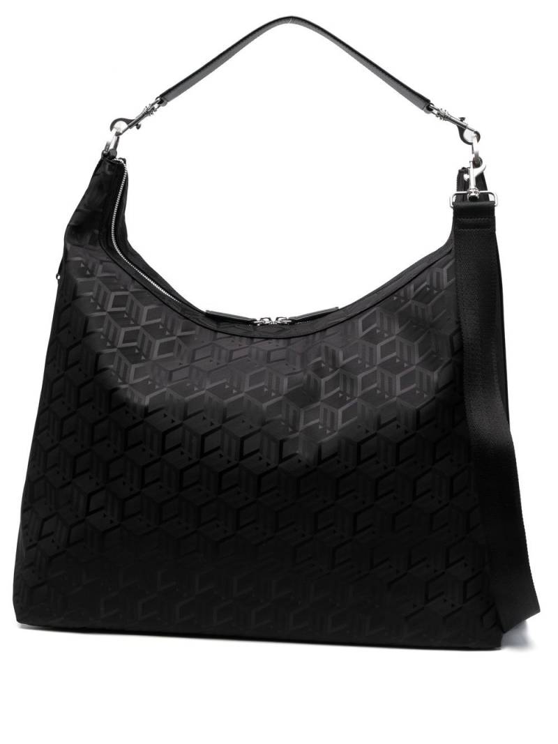 MCM Aren monogram jacquard tote bag - Black von MCM