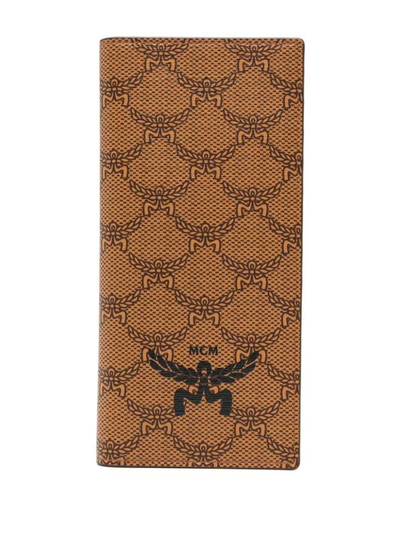 MCM large Himmel Continental leather wallet - Brown von MCM