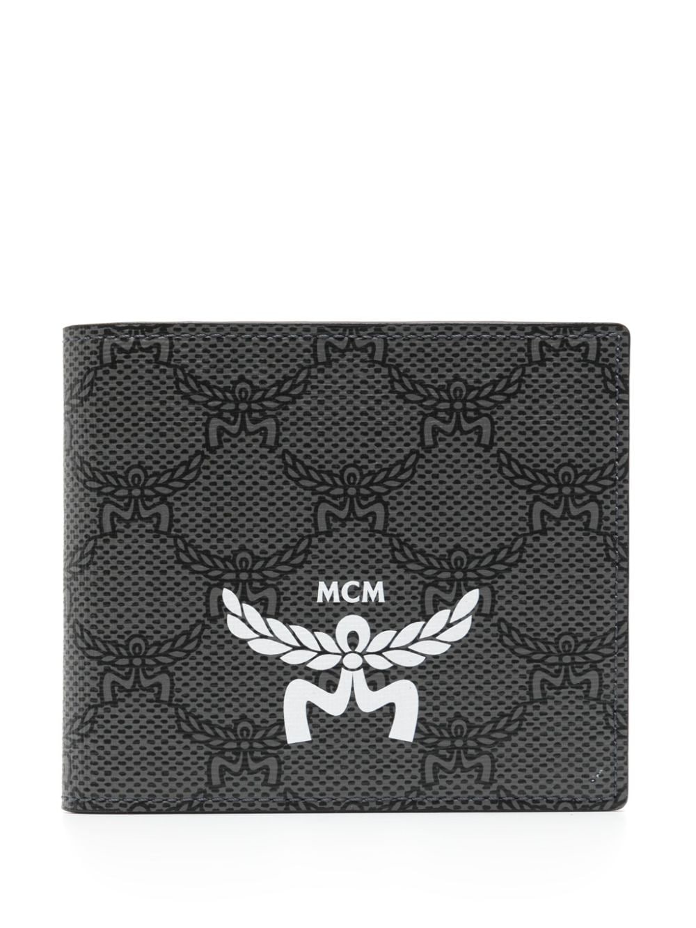 MCM small Himmel bi-fold wallet - Grey von MCM