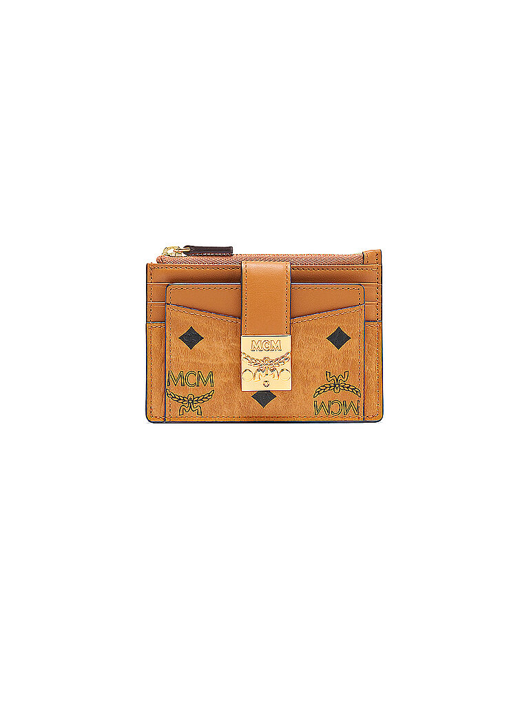 MCM Kartenhalter Card Case Patricia Visetos braun von MCM