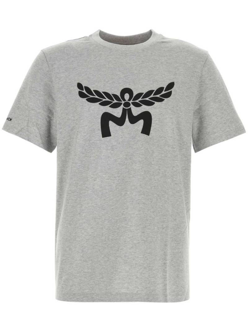 MCM Laurel logo-print T-shirt - Grey von MCM