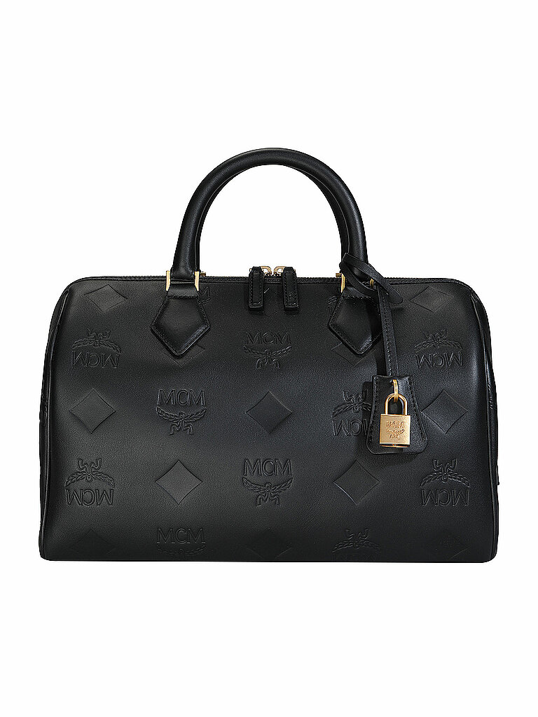 MCM Ledertasche - Henkeltasche ELLA BOSTON Medium schwarz von MCM