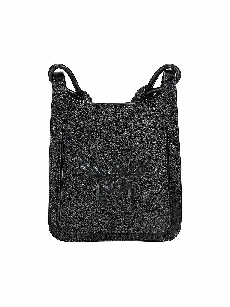 MCM Ledertasche - Hobo HIMMEL  schwarz von MCM