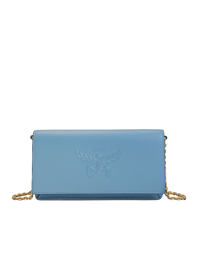 MCM Ledertasche - Mini Bag HIMMEL Large  blau von MCM