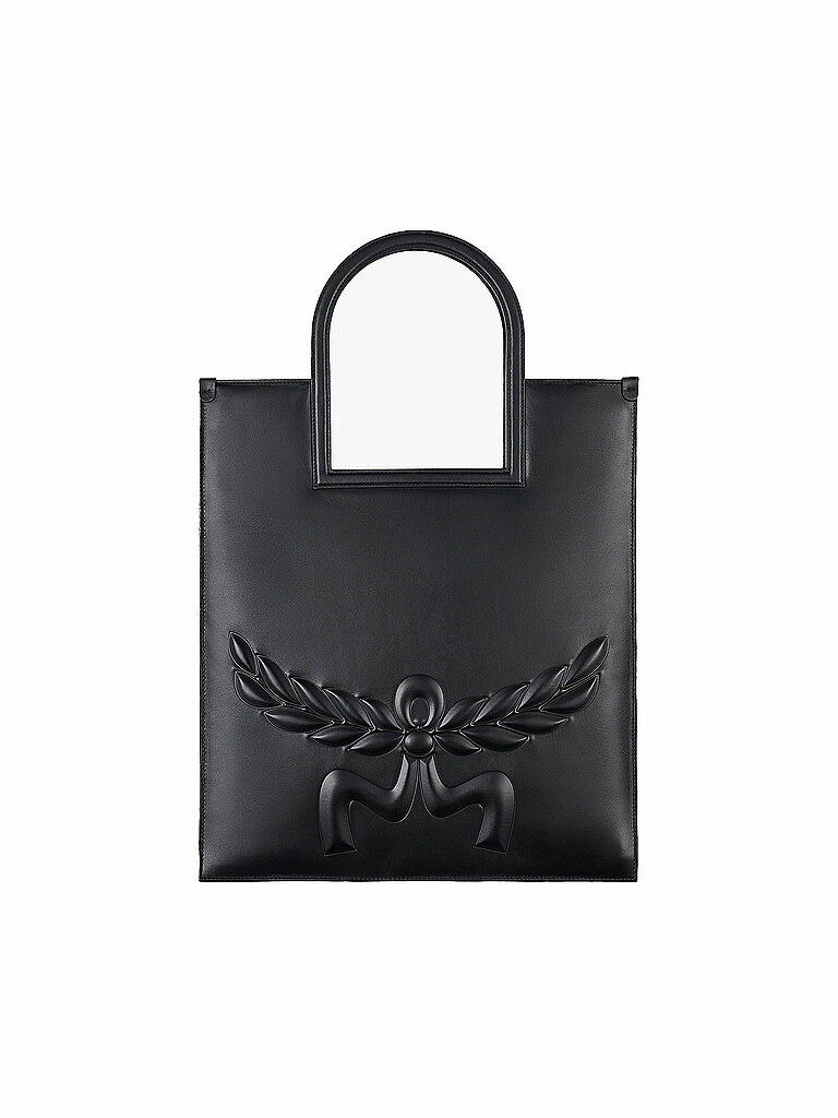 MCM Ledertasche - Tote Bag AREN Medium schwarz von MCM