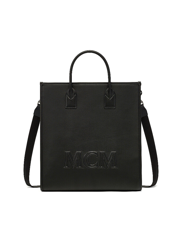 MCM Ledertasche - Tote Bag MCM KLASSIK Medium schwarz von MCM