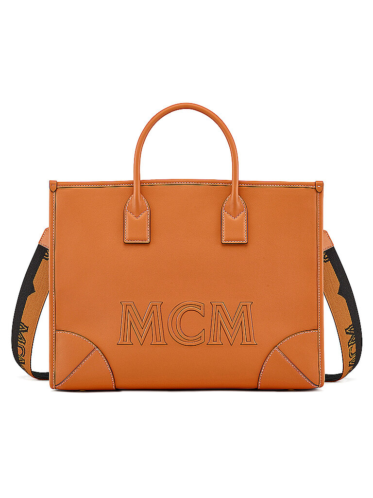 MCM Ledertasche - Tote Bag MÜNCHEN braun von MCM