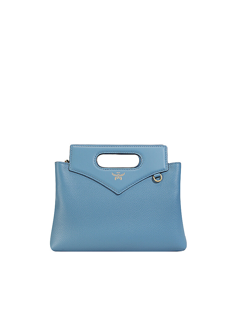 MCM Ledertasche - Umhängetasche DIAMANT SOFT blau von MCM