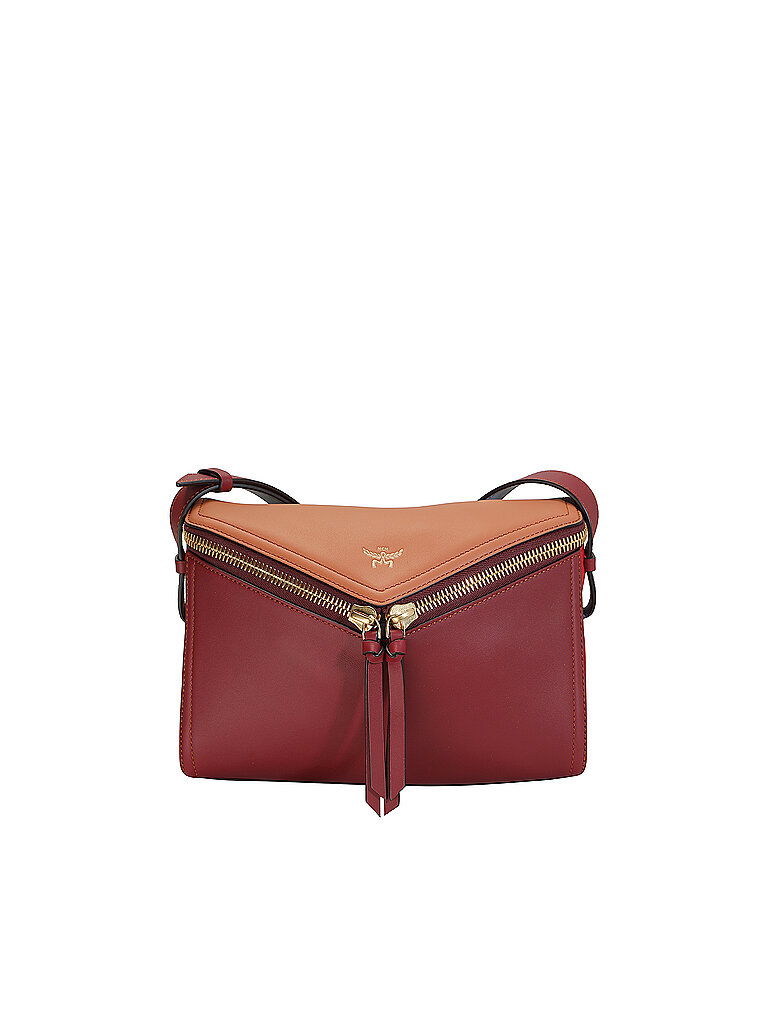 MCM Ledertasche - Umhängetasche DIAMOND Small dunkelrot MCM Ledertasche - Umhängetasche DIAMOND Small dunkelrot von MCM