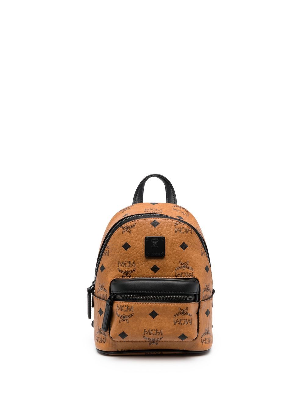 MCM Mini Stark crossbody backpack - Brown von MCM