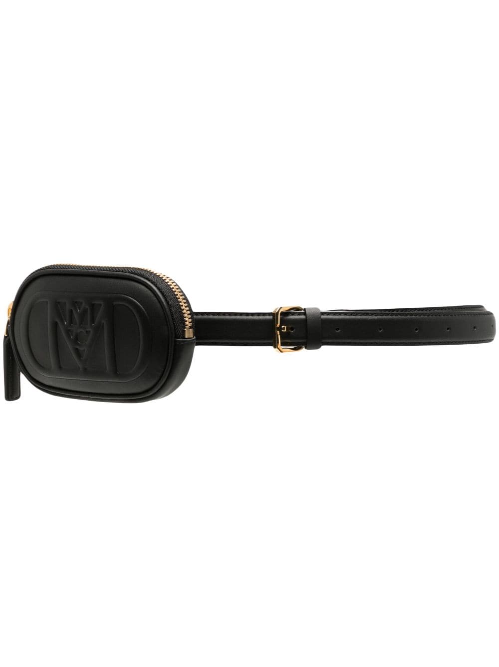 MCM Moda Travia leather belt bag - Black von MCM