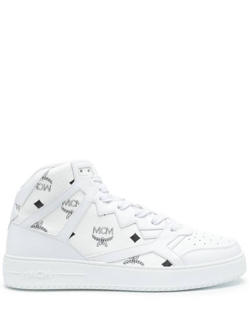 MCM Neo Terrain canvas sneakers - White von MCM