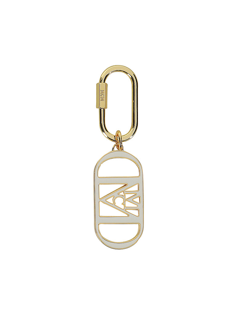 MCM Schlüsselanhänger MODE TRIVIA CHARM creme von MCM