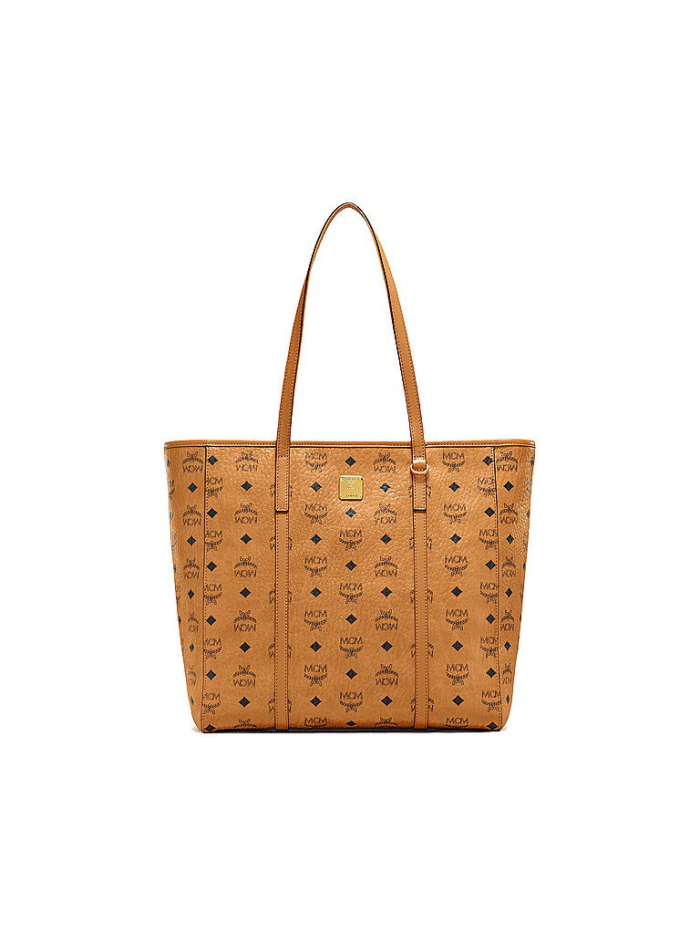 MCM Tasche - Shopper TONI VISETOS Medium braun von MCM