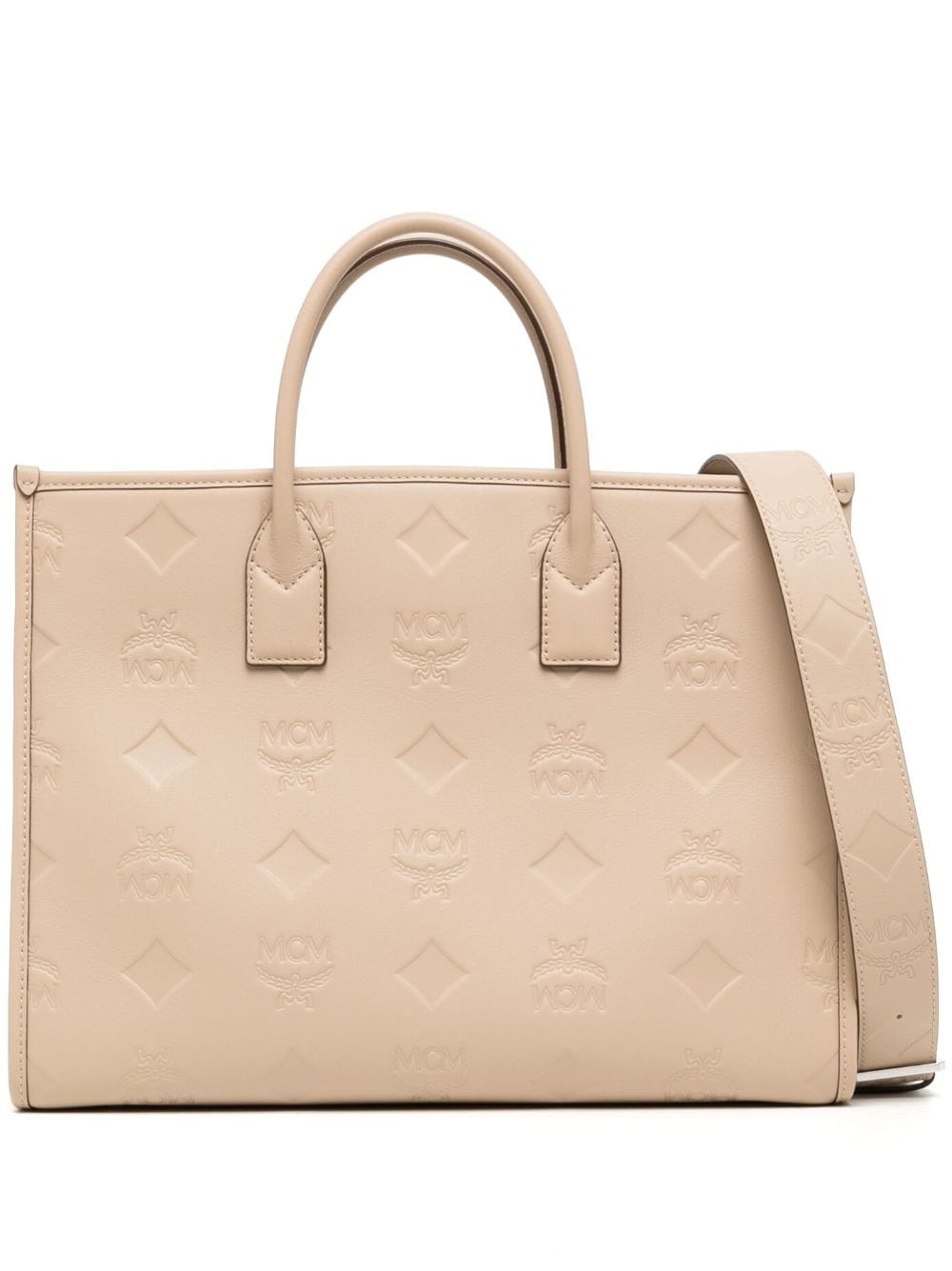 MCM large München tote bag - Neutrals von MCM