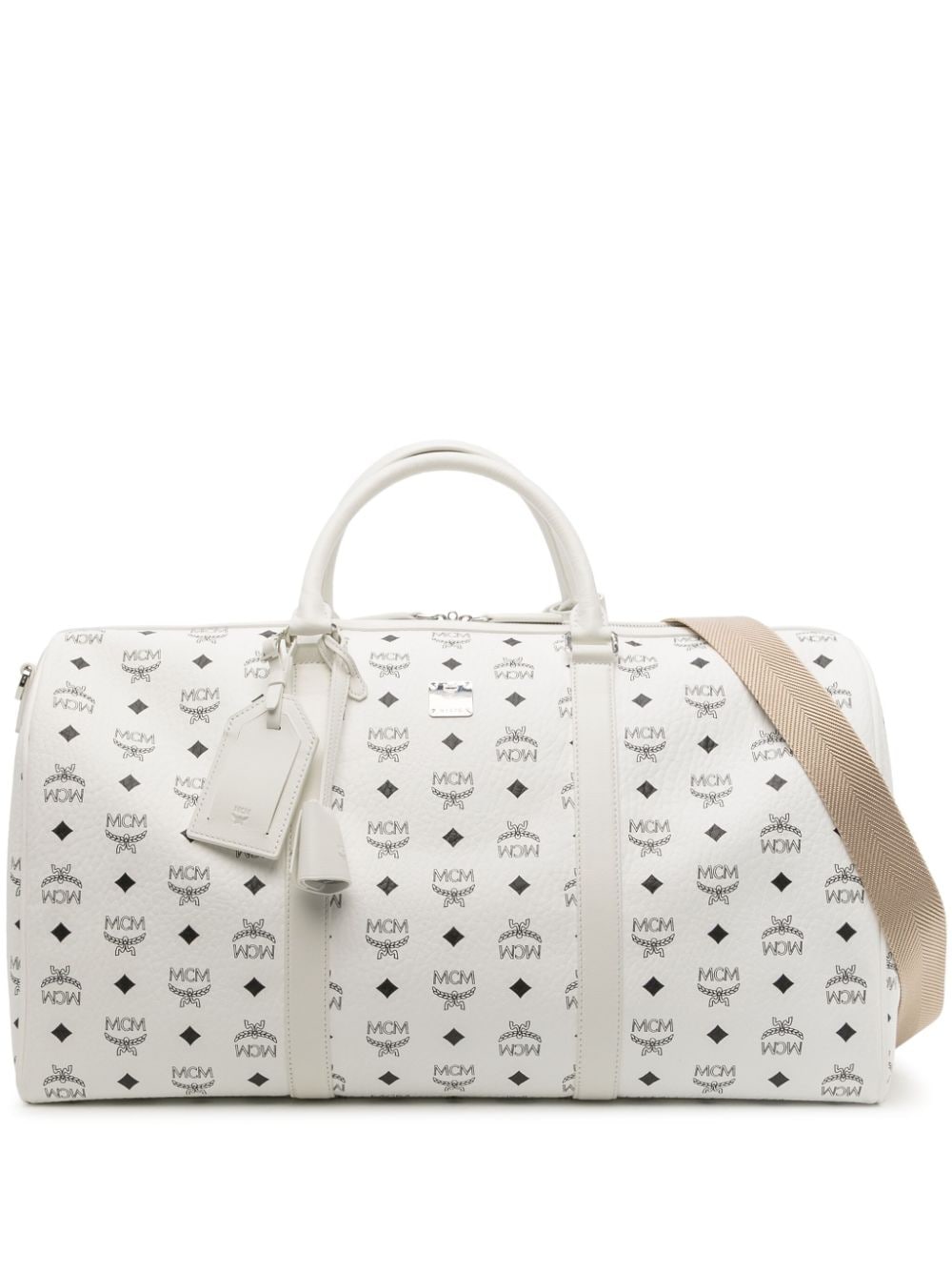 MCM large Ottomar monogram holdall - White von MCM