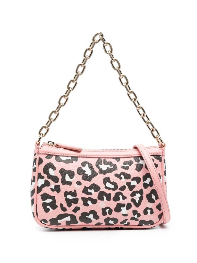 MCM leather crossbody bag - Pink von MCM