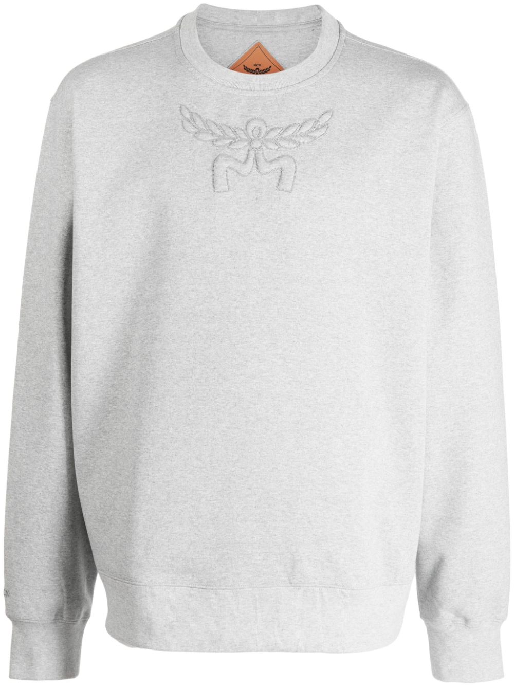 MCM Laurel logo-embroidered sweatshirt - Grey von MCM