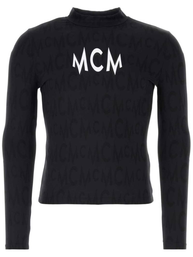 MCM logo-print T-shirt - Black von MCM