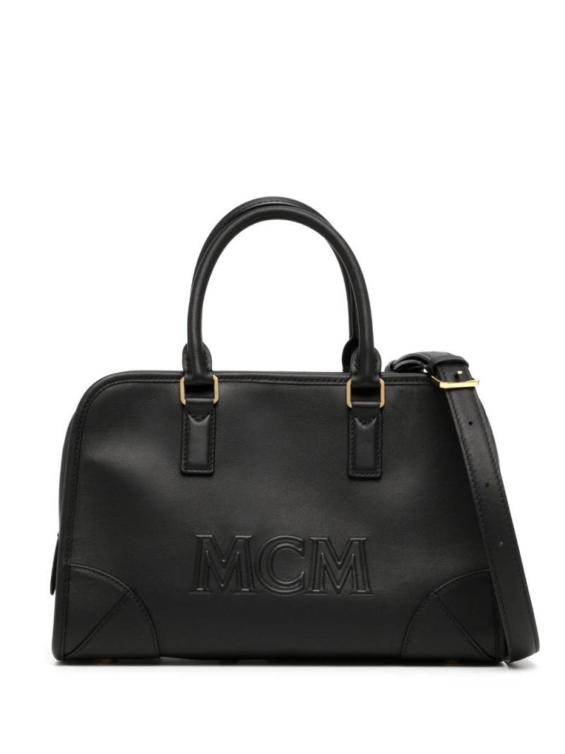 MCM medium Aren boston bag - Black von MCM