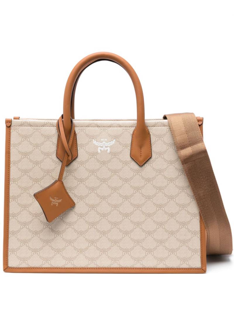 MCM medium Himmel canvas tote bag - Neutrals von MCM