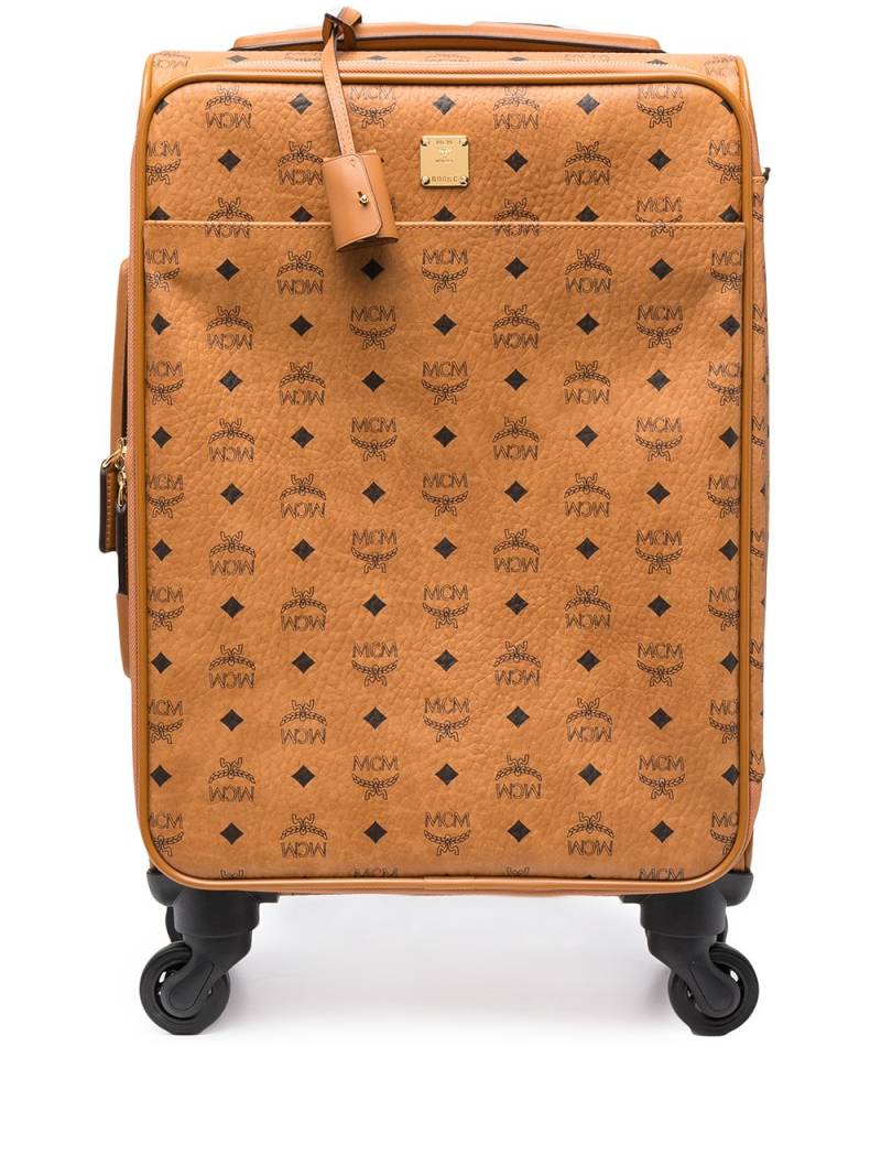 MCM medium Ottomar carry-on trolley - Brown von MCM