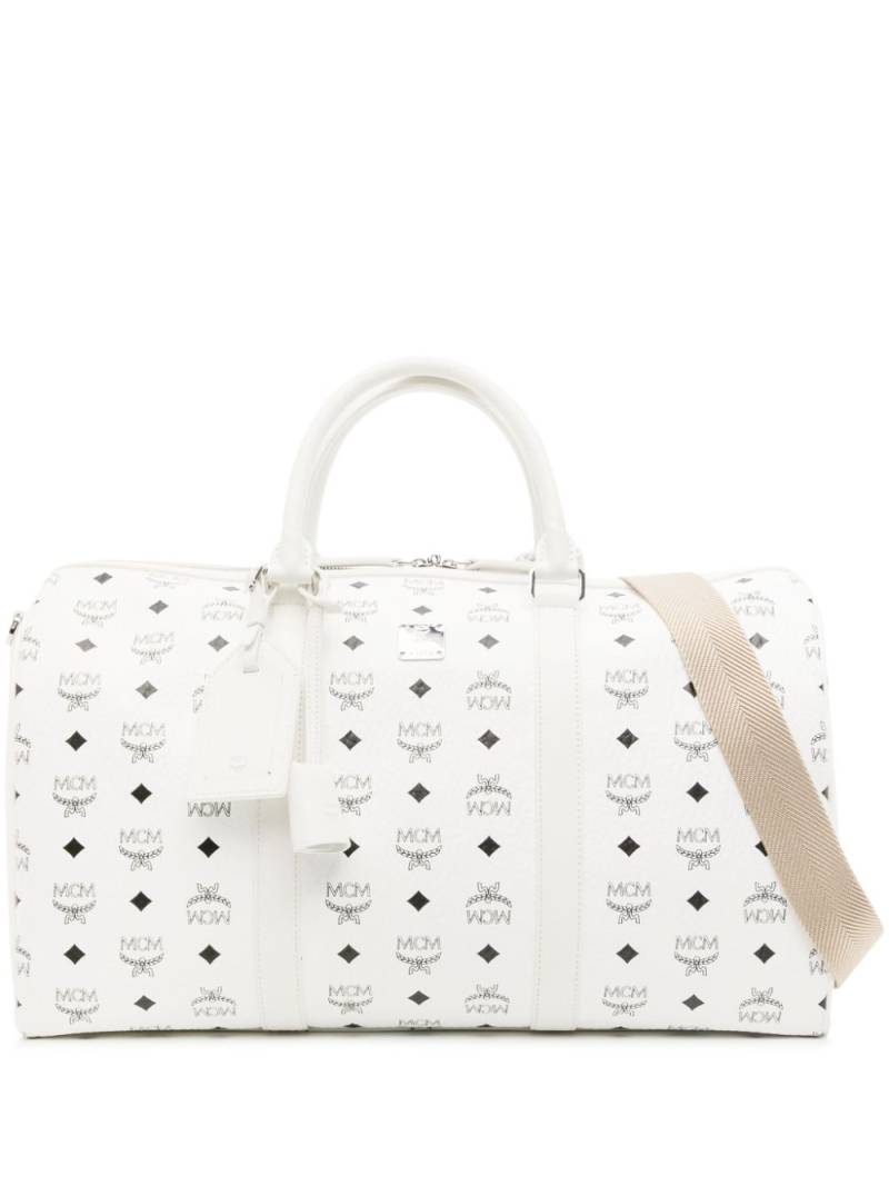 MCM medium Ottomar monogram-pattern holdall - White von MCM