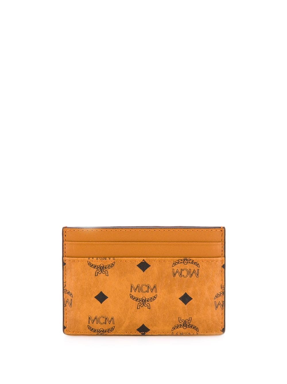 MCM mini monogram-print cardholder - Brown von MCM