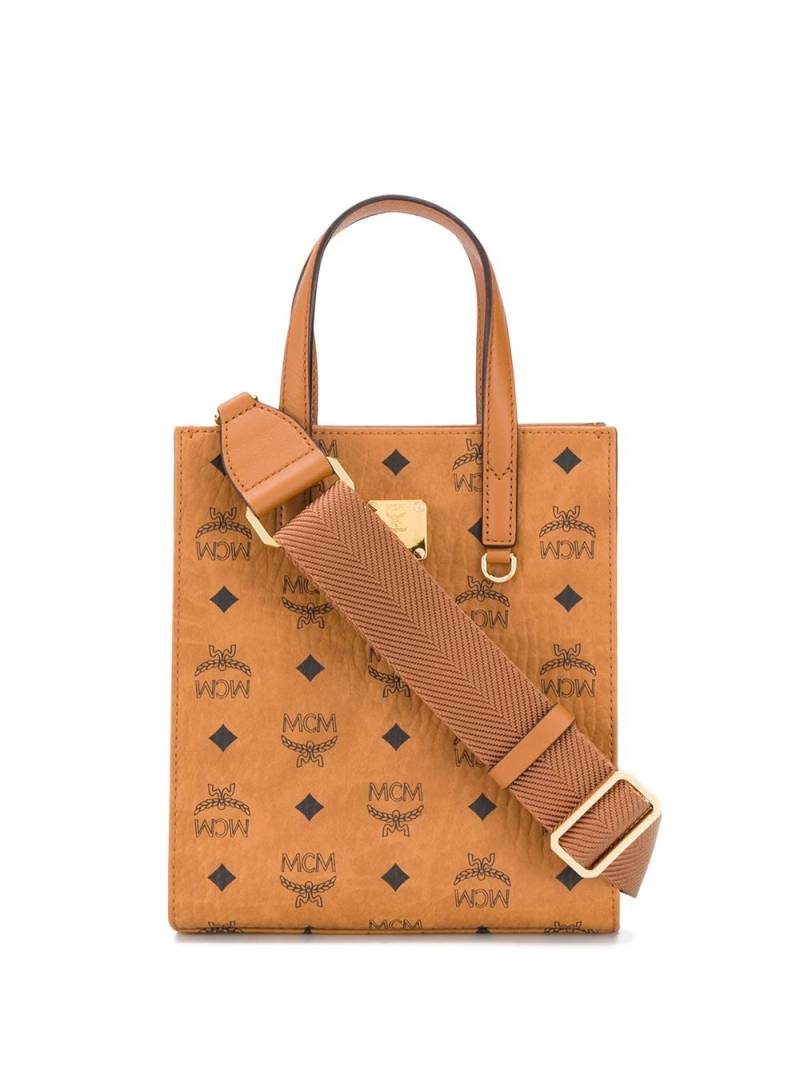 MCM monogram print tote bag - Brown von MCM