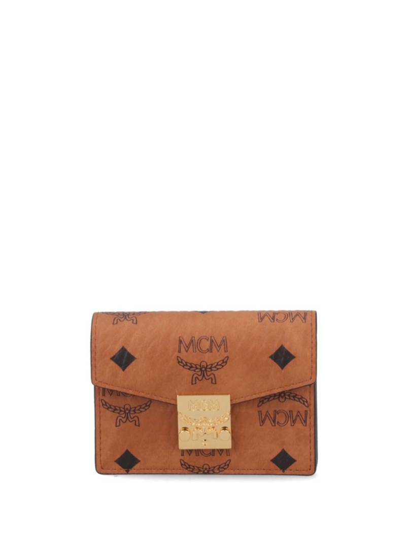 MCM monogram-print wallet - Brown von MCM