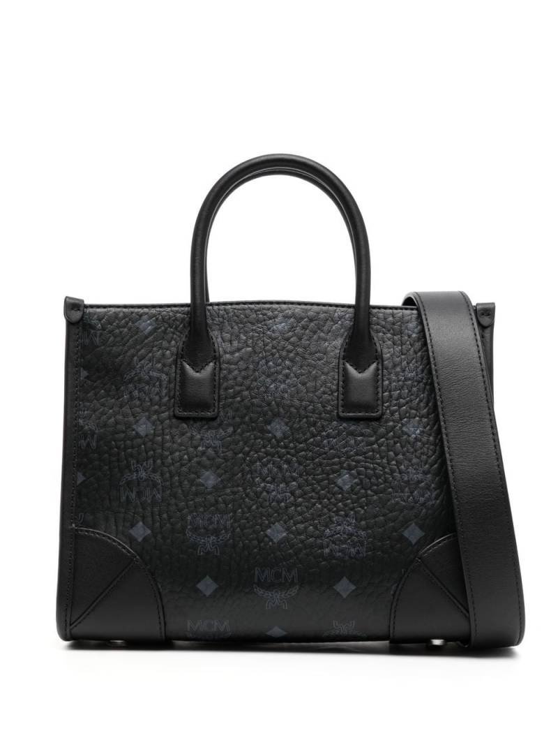 MCM small München tote bag - Black von MCM