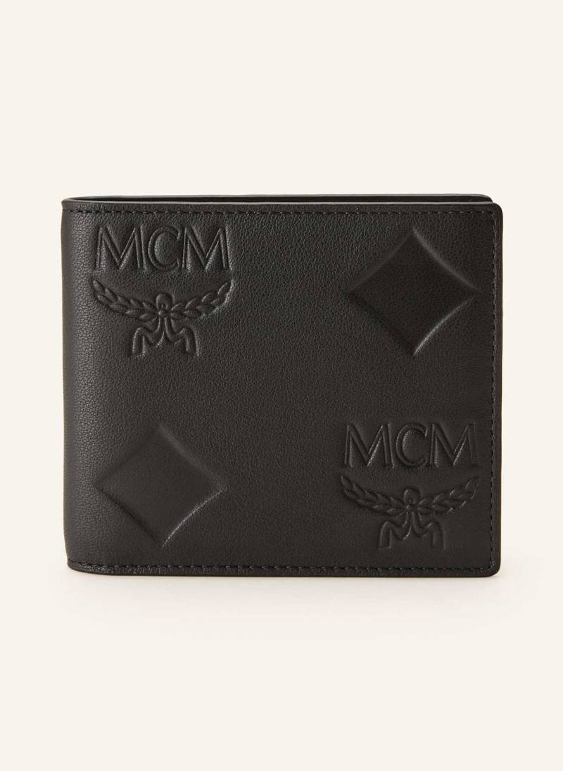 Mcm Geldbörse Aren Maxi schwarz von MCM