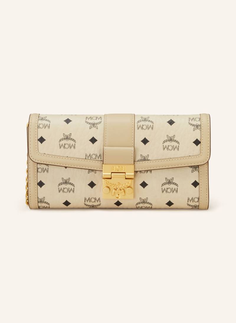 Mcm Geldbörse Tracy Zum Umhängen beige von MCM