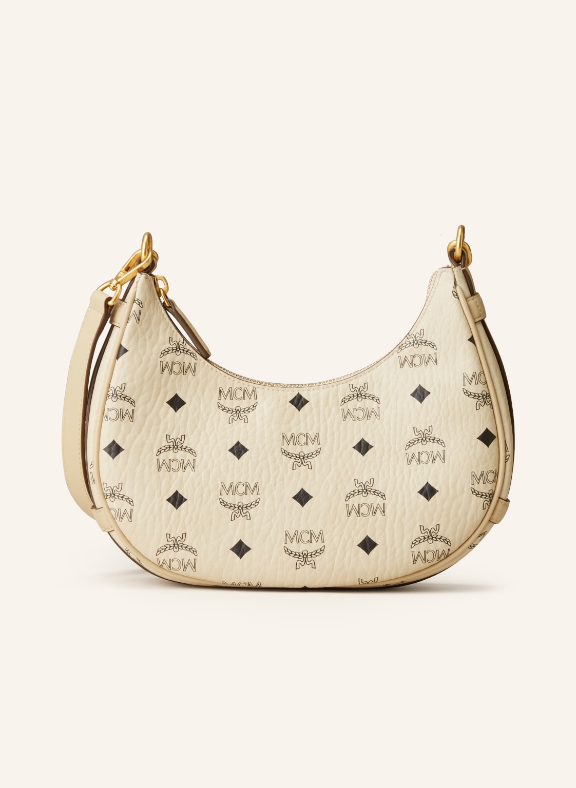 Mcm Handtasche Aren Visetos Small beige Mcm Handtasche Aren Visetos Small beige von MCM