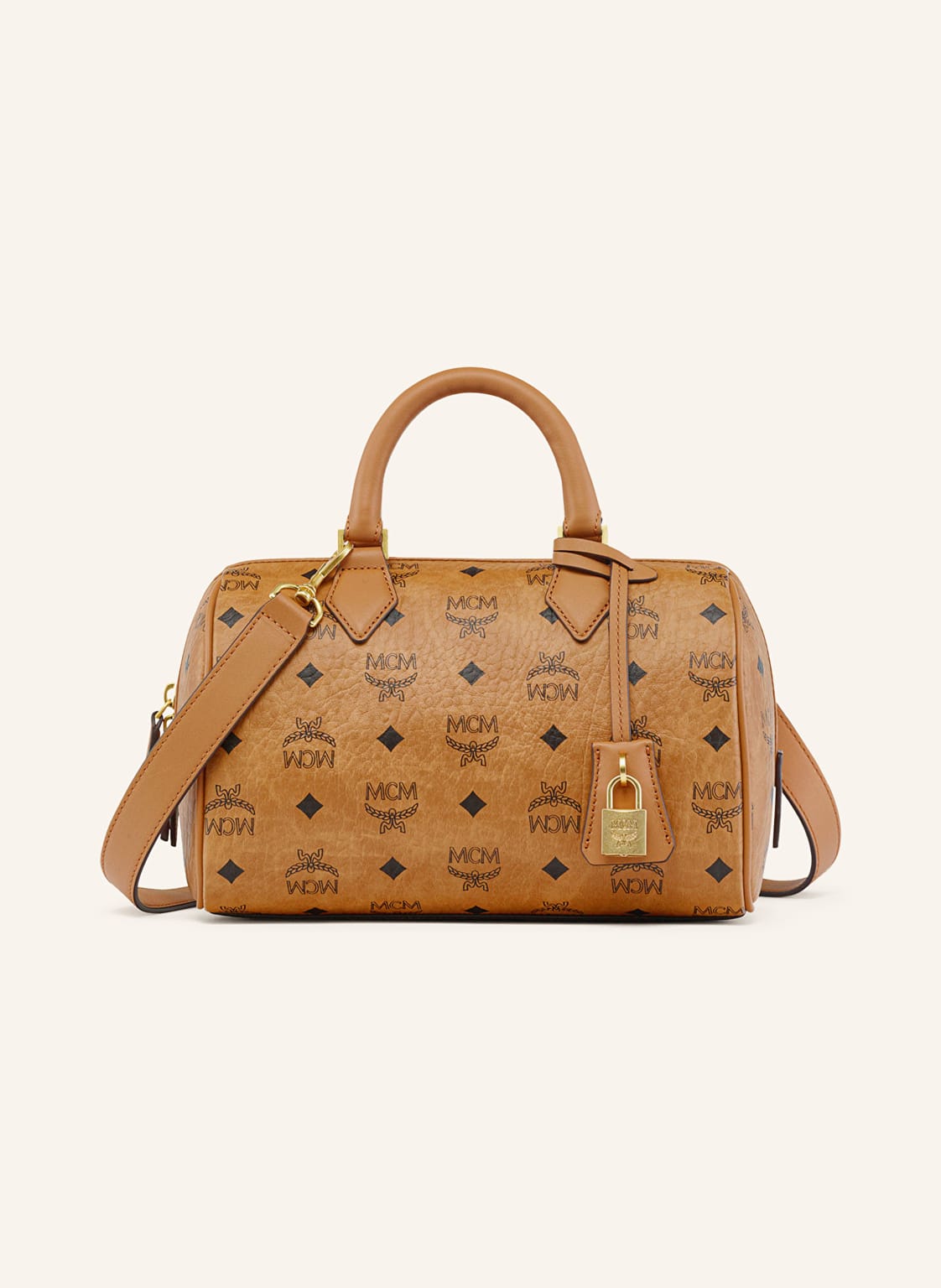 Mcm Handtasche Ella Boston Visetos braun Mcm Handtasche Ella Boston Visetos braun von MCM