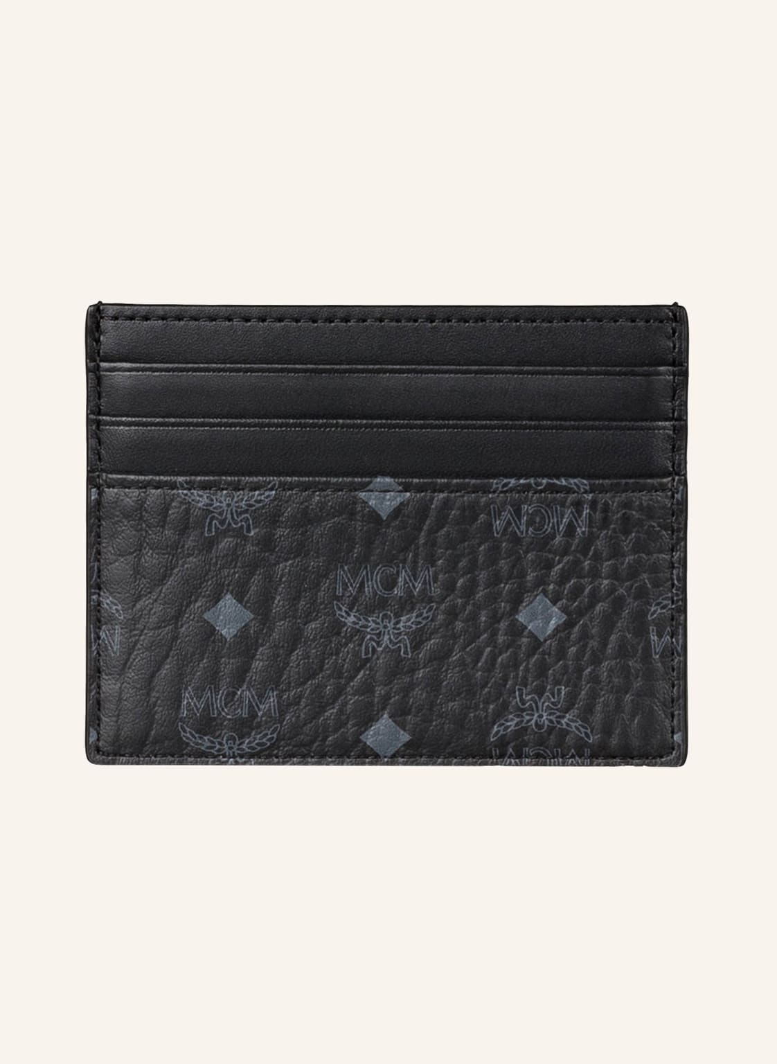 Mcm Kartenetui Visetos Original Mit Geldklammer schwarz von MCM