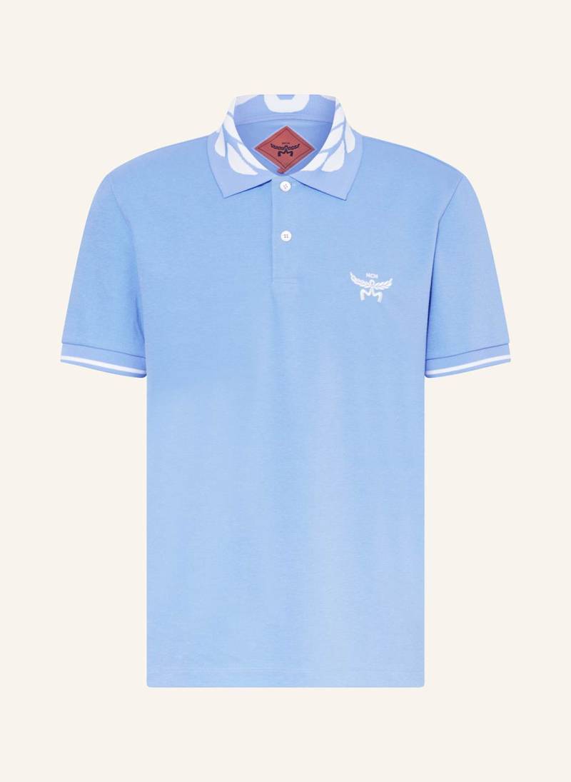 Mcm Piqué-Poloshirt blau von MCM