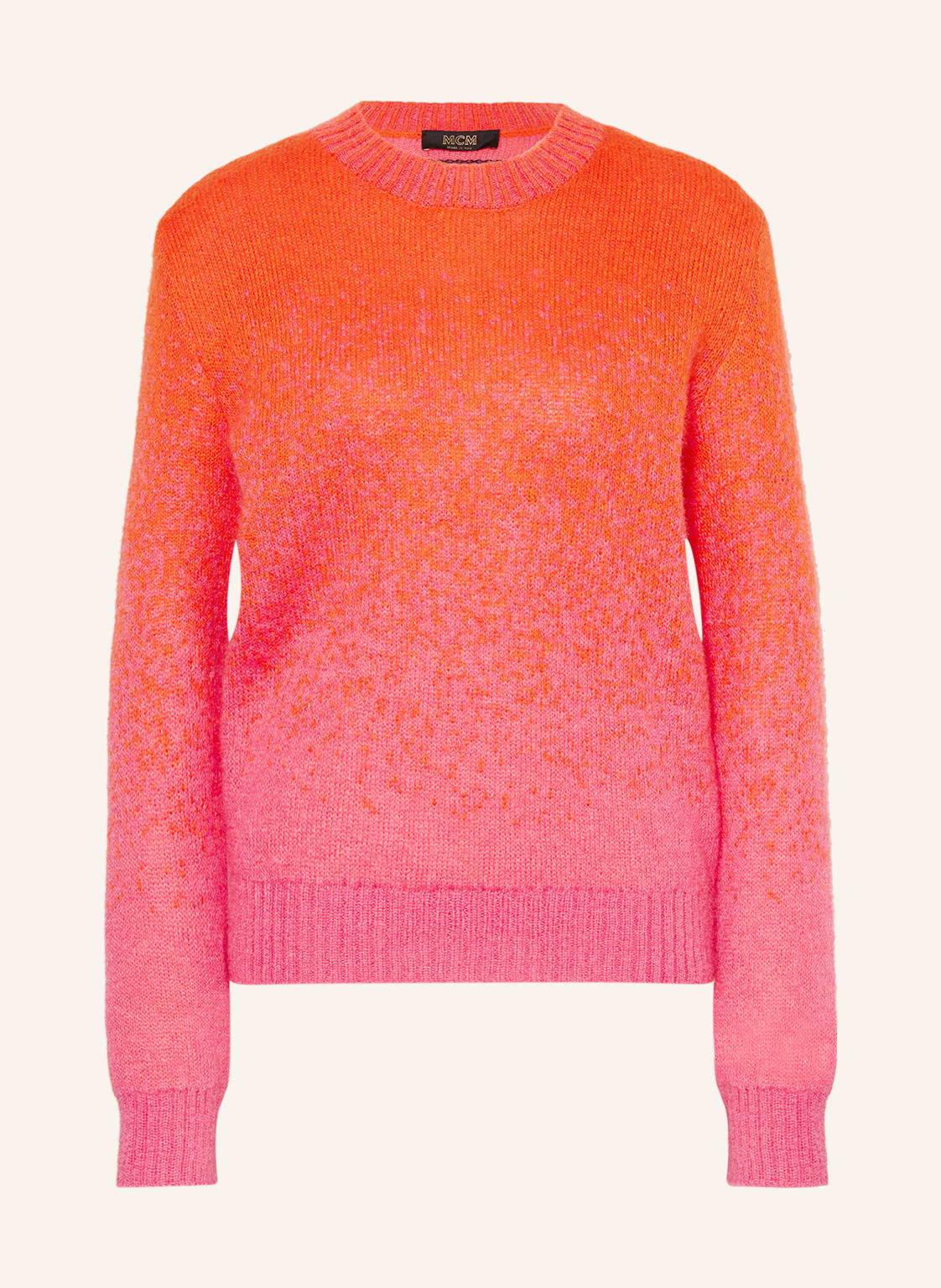 Mcm Pullover Mit Mohair orange von MCM