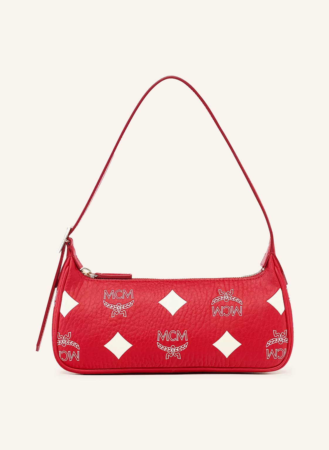 Mcm Schultertasche Aren Maxi rot von MCM