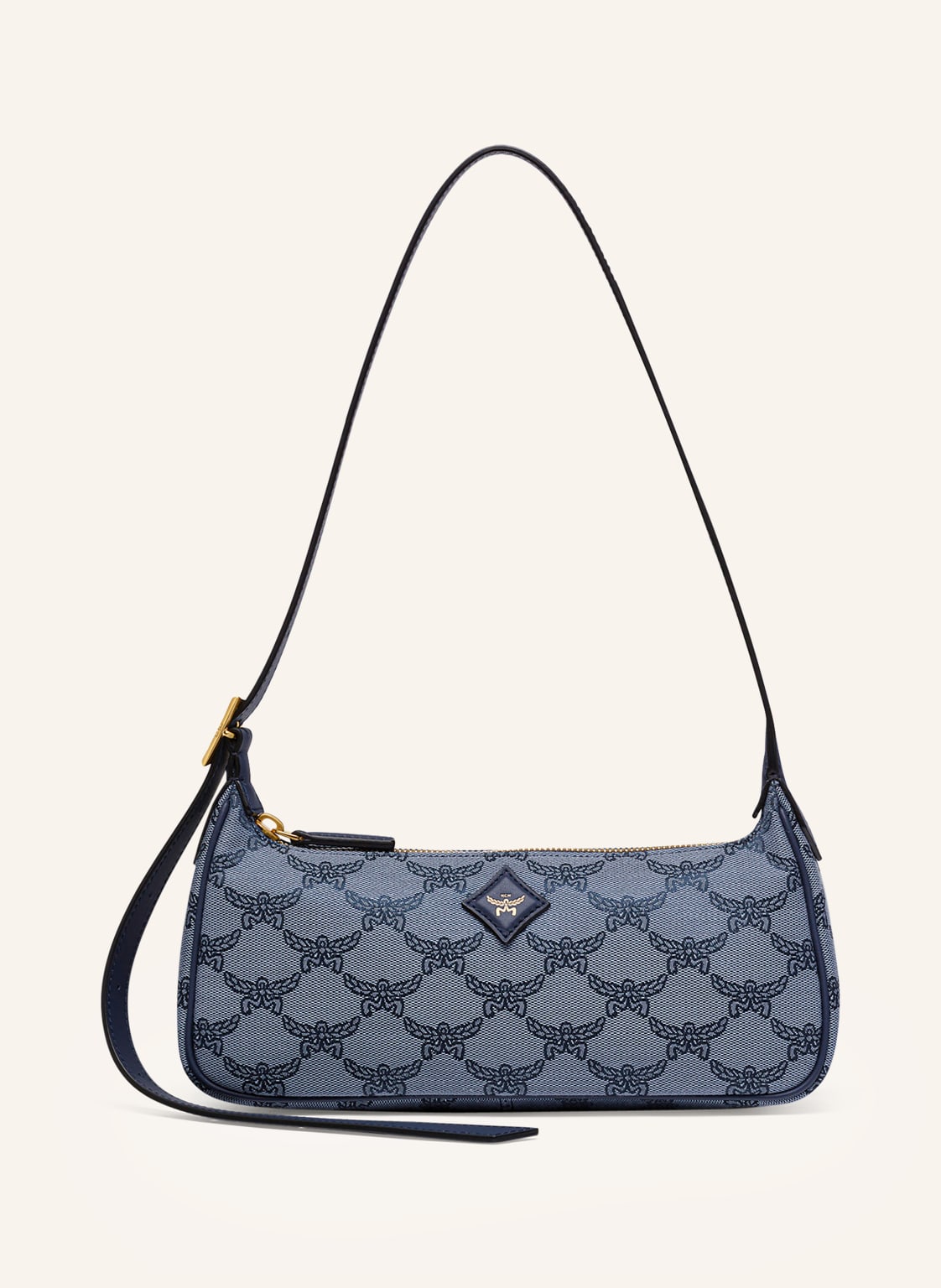 Mcm Schultertasche Himmel Small blau von MCM