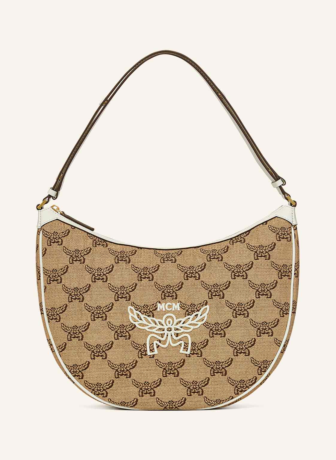 Mcm Schultertasche beige von MCM