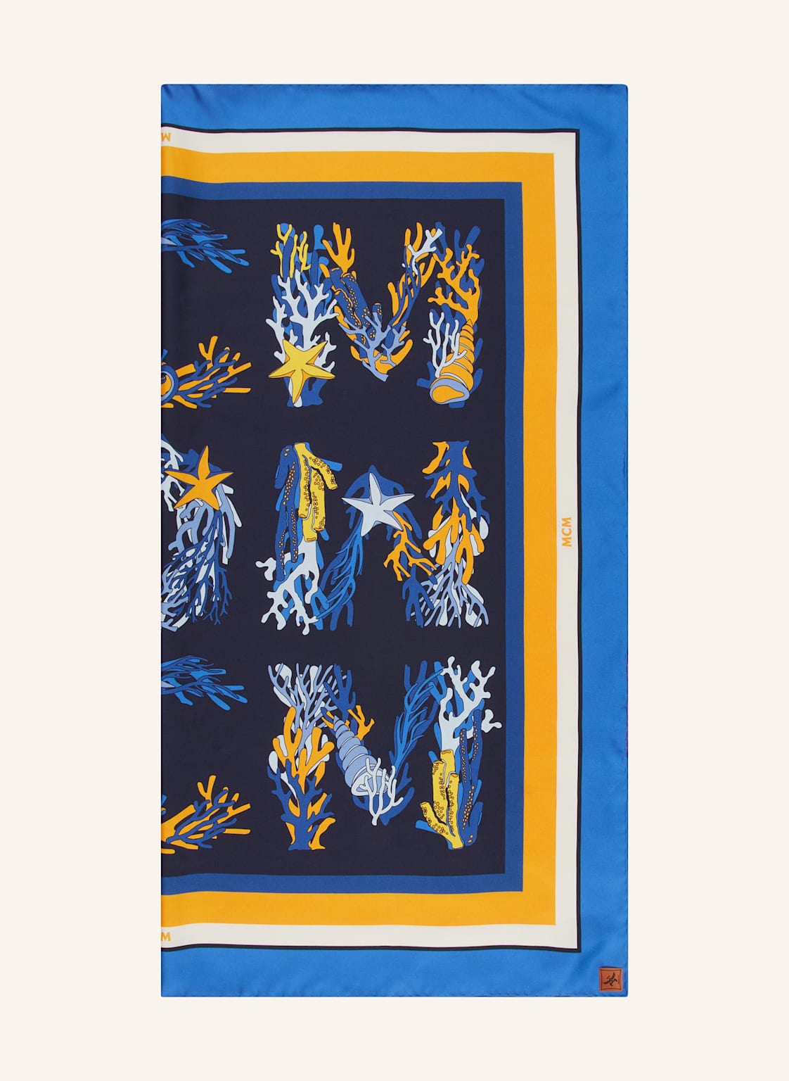 Mcm Seidentuch blau Mcm Seidentuch blau von MCM
